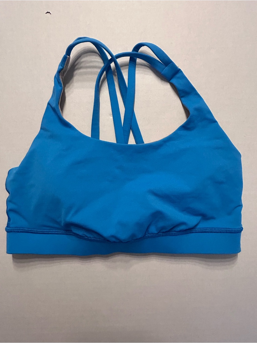 Lululemon Blue Energy Sports Bra Size 6